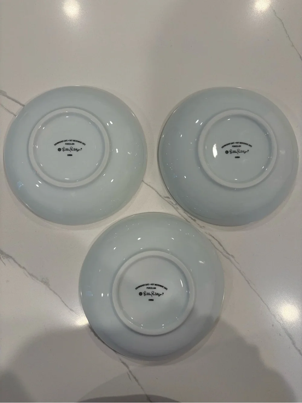 Lilly Pulitzer for Target Porcelain Bowls Set of 3 - Picture 2 of 4